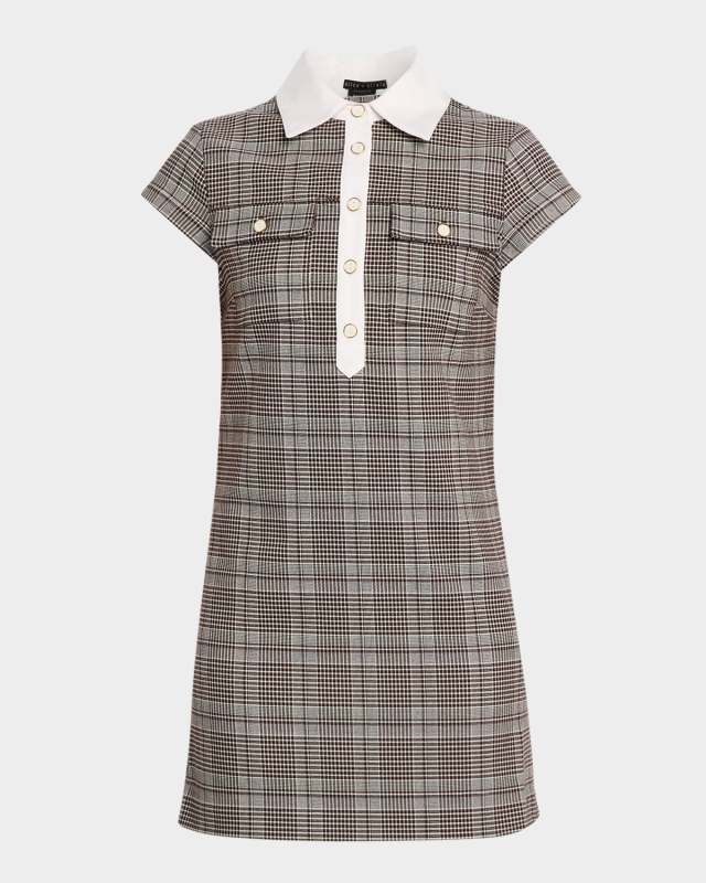 Darby Plaid Mini Dress
